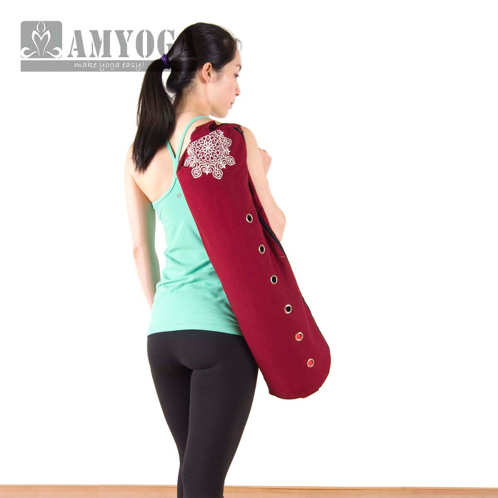 Fitness Of Yoga - Canvas Yoga Mat Bag Single Shoulder