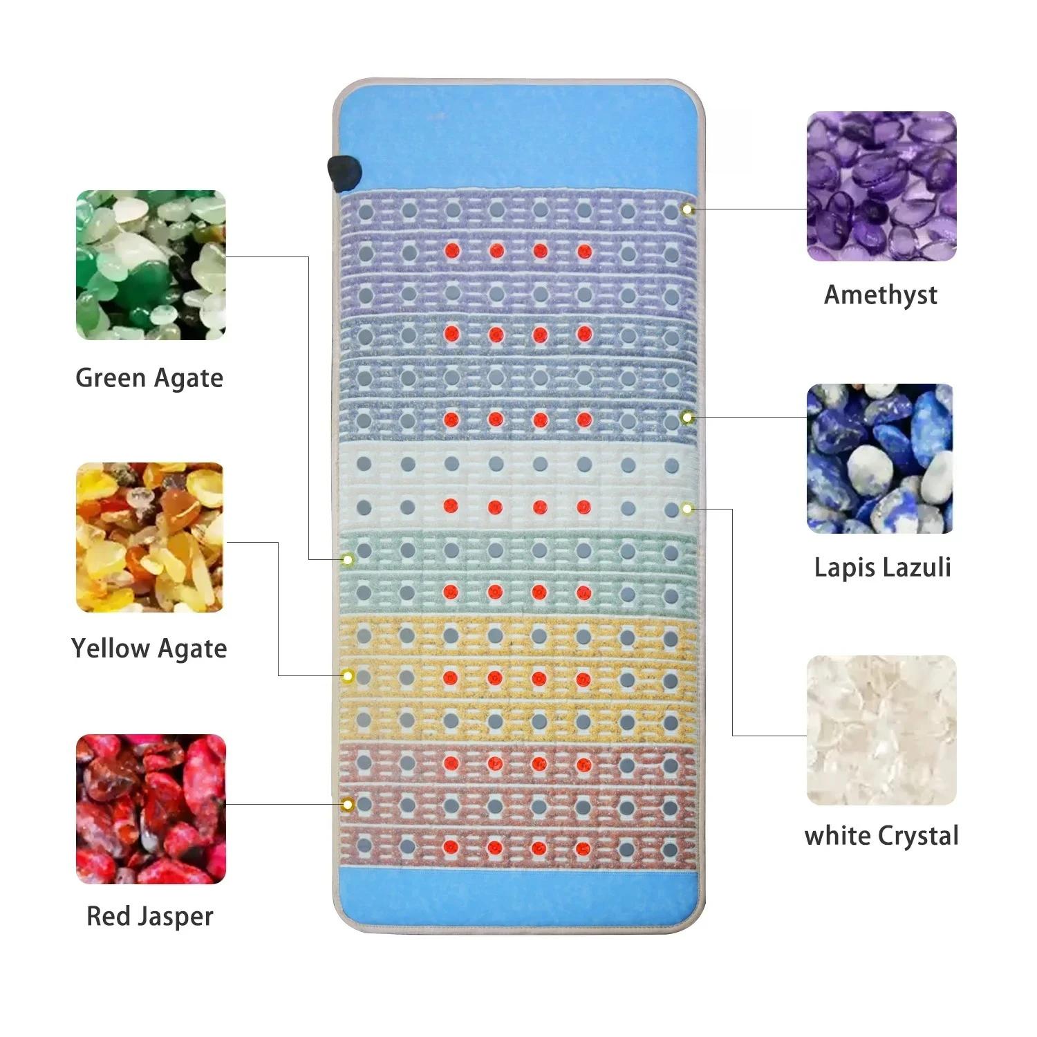 Reliable Natural Crystal Mat R - Oxygen Yoga & Fitness Urbandale recension och pris