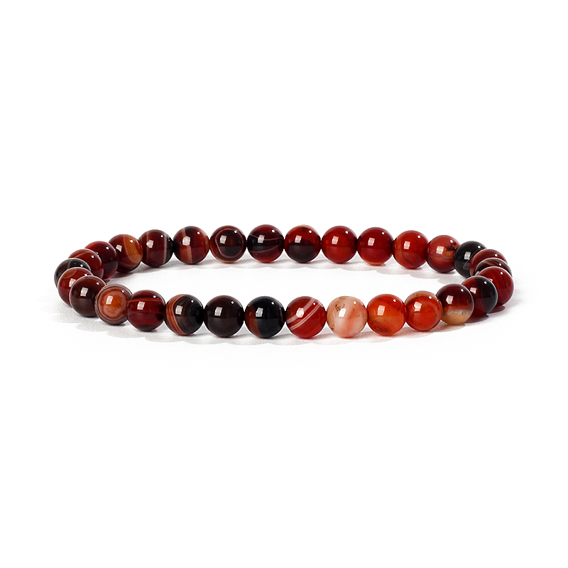 Natural Stone Agates Bracelet  - Yoga Fitness Tracker recension och pris