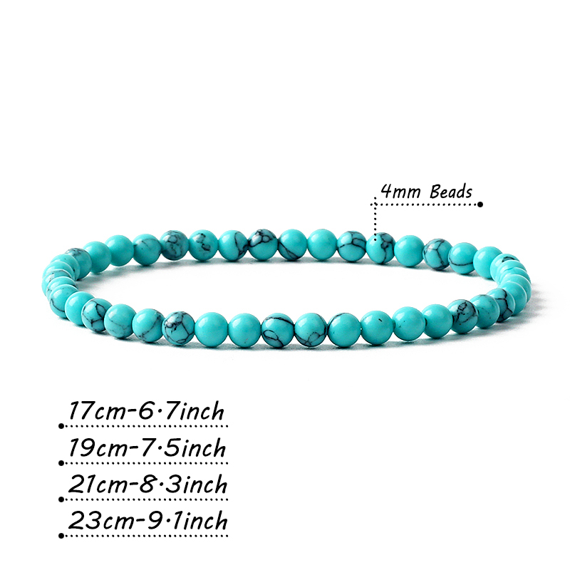 4mm Energy Garnet Bead Bracele - Yoga Fitness Tracker recension och pris
