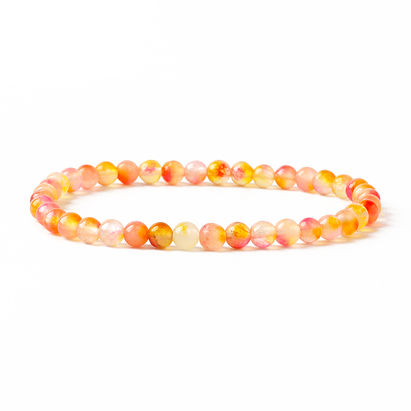 4mm Energy Garnet Bead Bracele - Yoga Fitness Tracker recension och pris
