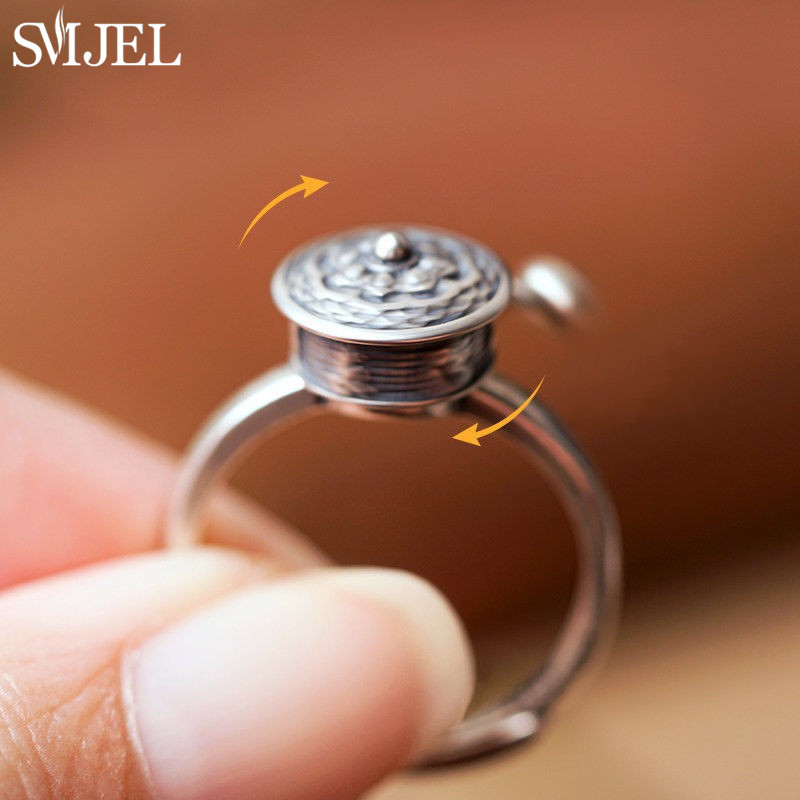 Anti Stress Anxiety Ring Buddh - Yoga Fitness Tracker recension och pris