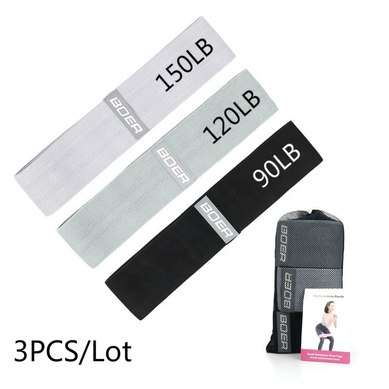 3PCS Women Men Fabric Resistan - Yoga Fitness Stretching Strap recension och pris