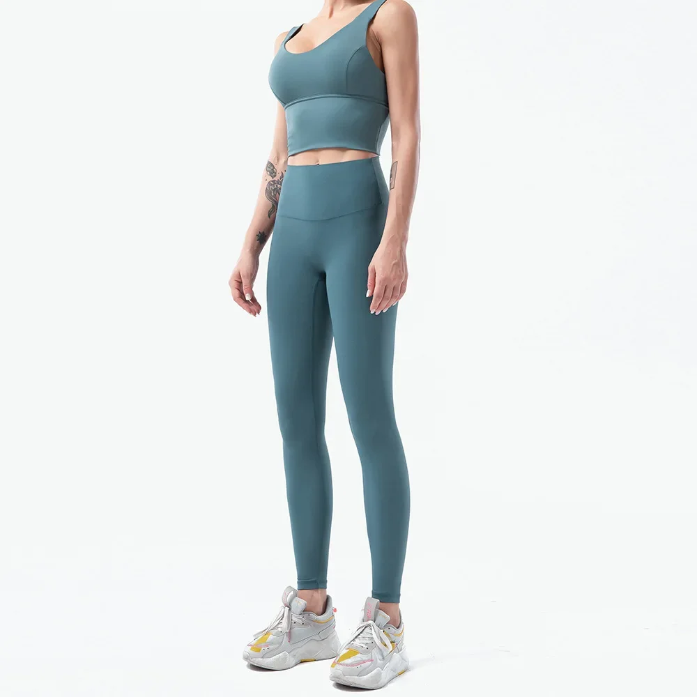Naked-Feel Yoga Set Yoga Leggi - Yoga Fitness Set recension och pris