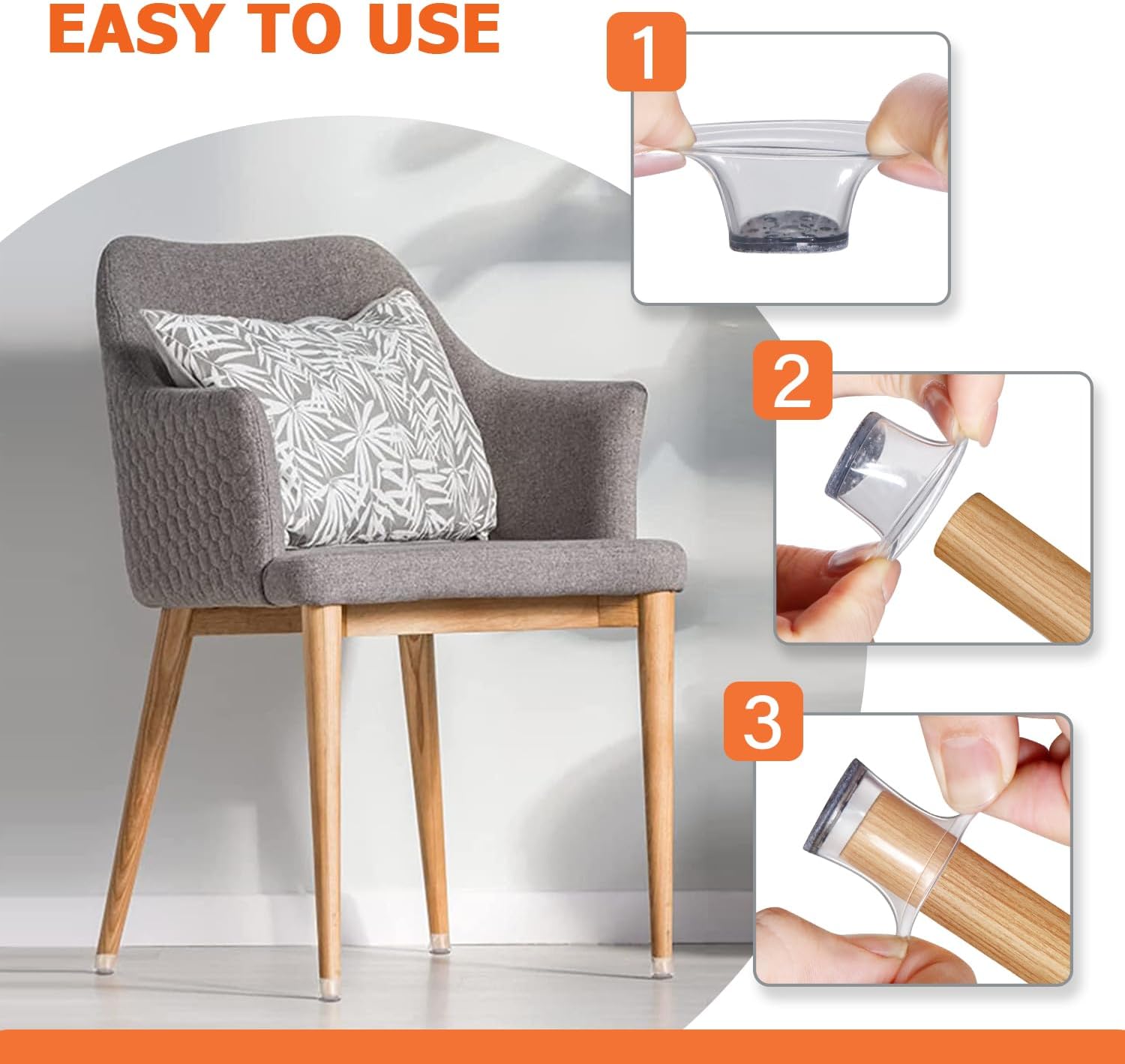20PCS-Extra Small Chair Leg Fl - Sit Up Bar Floor recension och pris