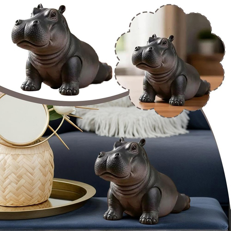 Yoga Master Hippo Statue Handc - Yoga Fitness Model recension och pris