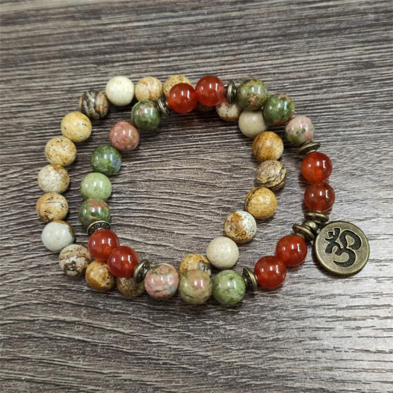 Charm Stone Wrist Mala Healing - Yoga Fitness Tracker recension och pris
