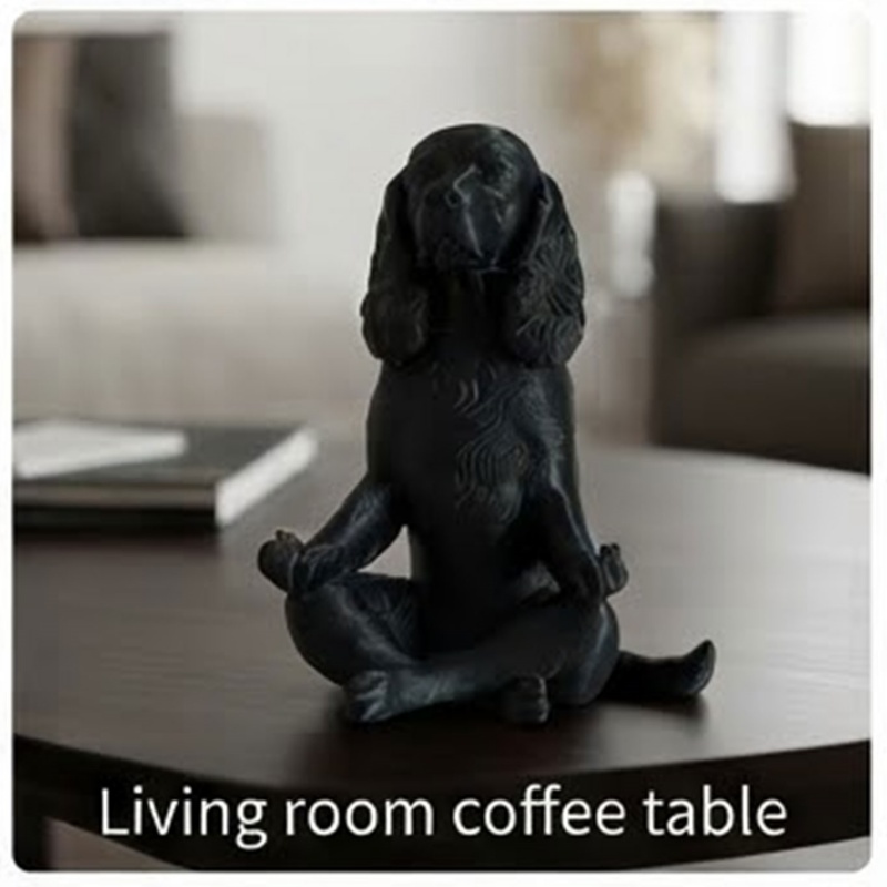 Newest 3D Printed Black Medita - Yoga Fitness Model recension och pris