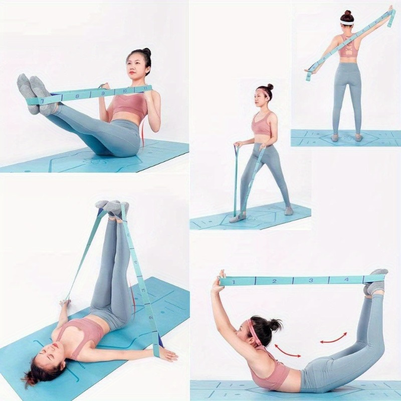 Yoga Digital Stretch Strap Ope - Yoga Fitness Stretching Strap recension och pris