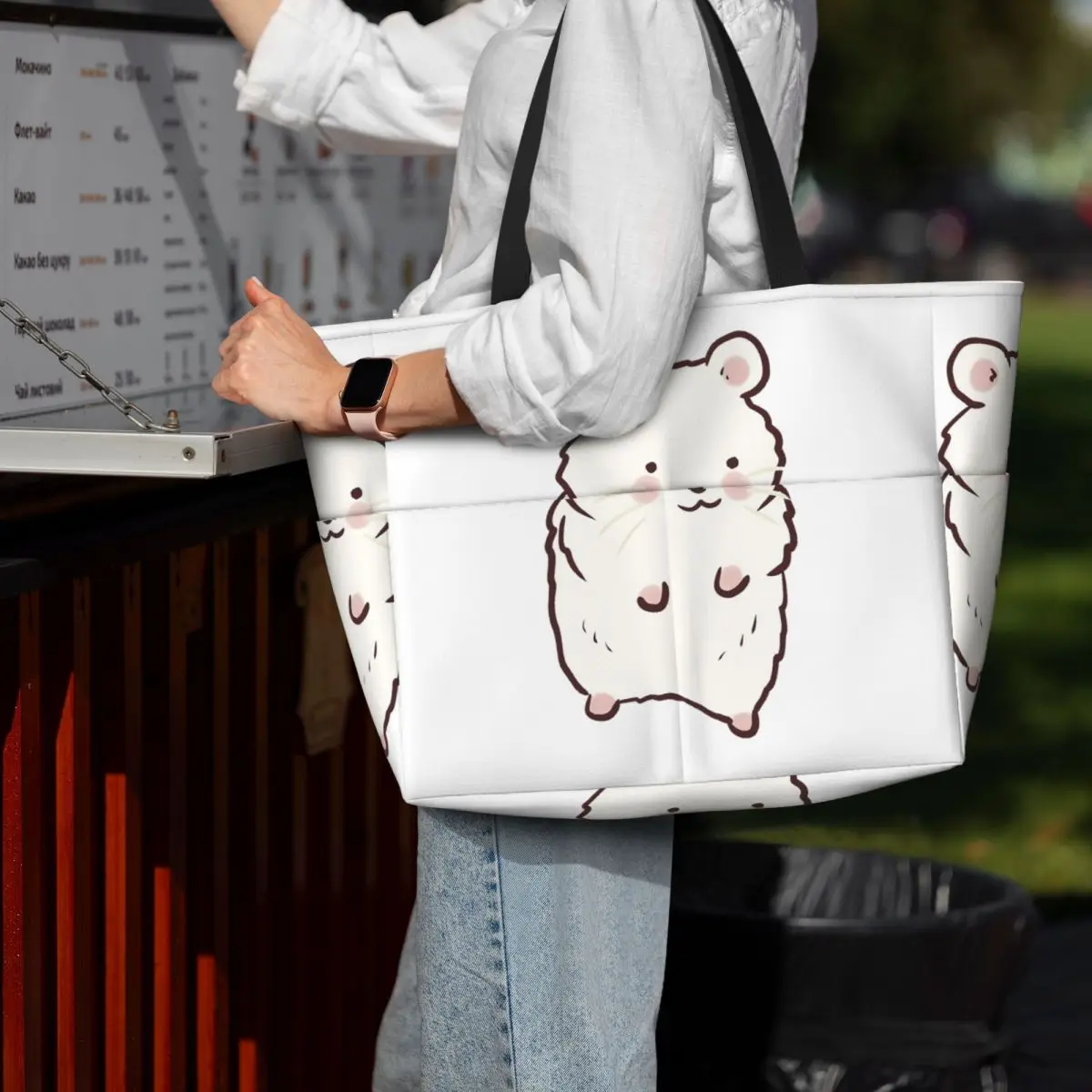 Cute Hamster Drawing Beach Tot - Yoga Fitness Drawing recension och pris