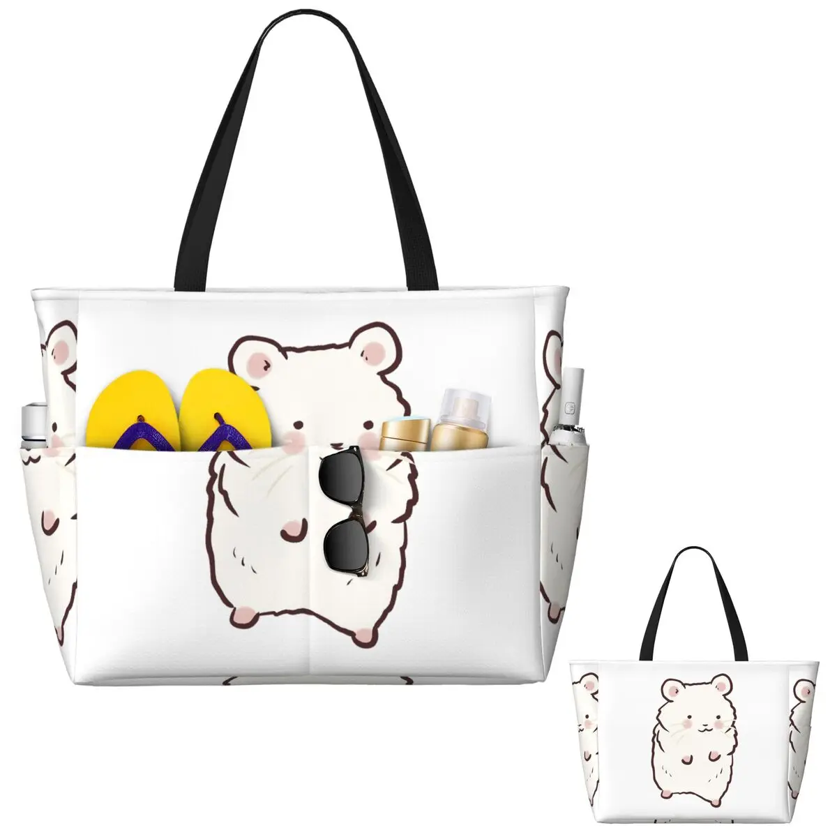 Cute Hamster Drawing Beach Tot - Yoga Fitness Drawing recension och pris