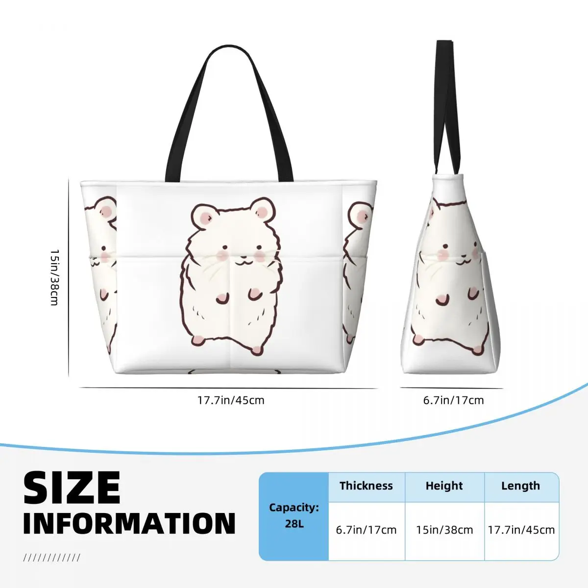 Cute Hamster Drawing Beach Tot - Yoga Fitness Drawing recension och pris
