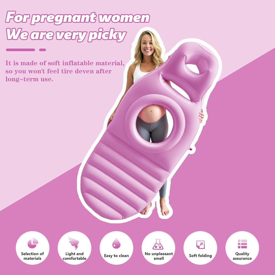Inflatable Pregnancy Pillow Yo - Yoga Fitness Mat recension och pris