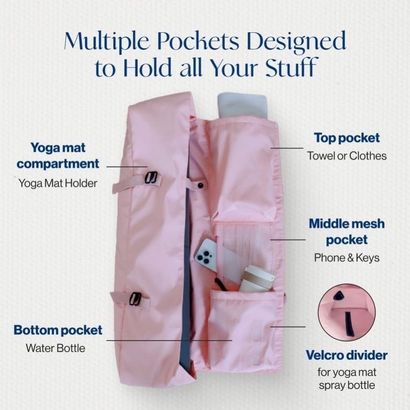 Yoga bag, yoga mat storage bac - Fitness Of Yoga recension och pris