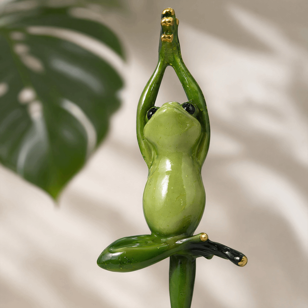 Resin Yoga Pose Amphibian Resi - Yoga Fitness Model recension och pris