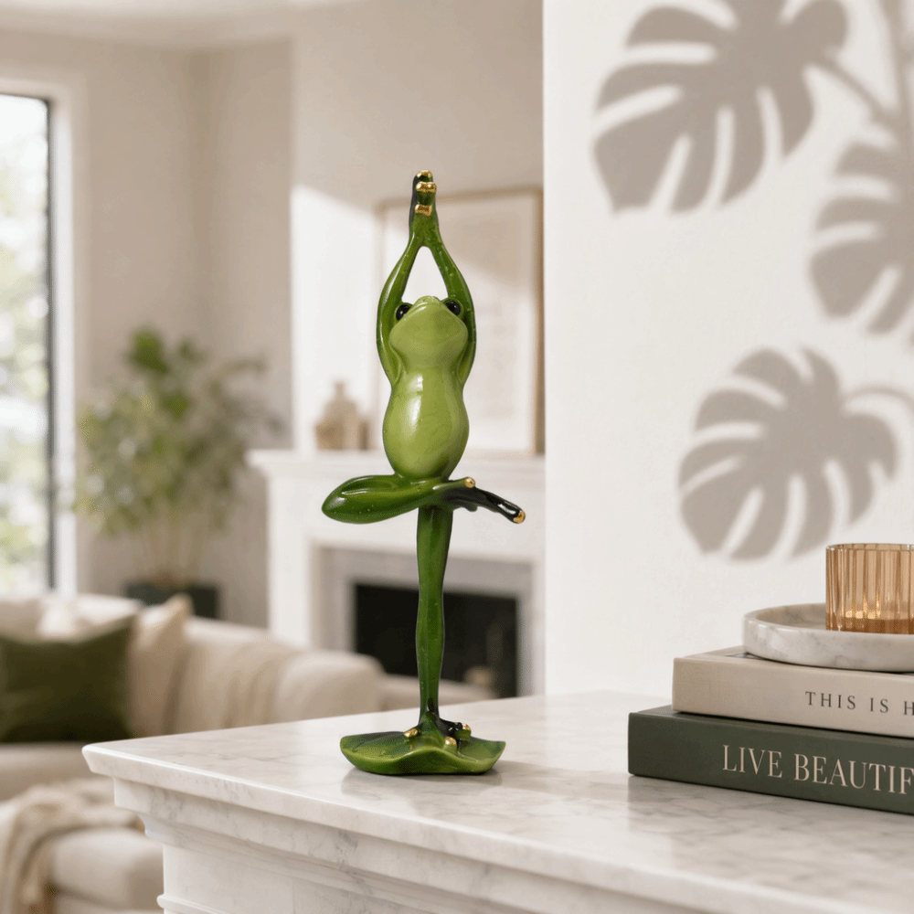 Resin Yoga Pose Amphibian Resi - Yoga Fitness Model recension och pris