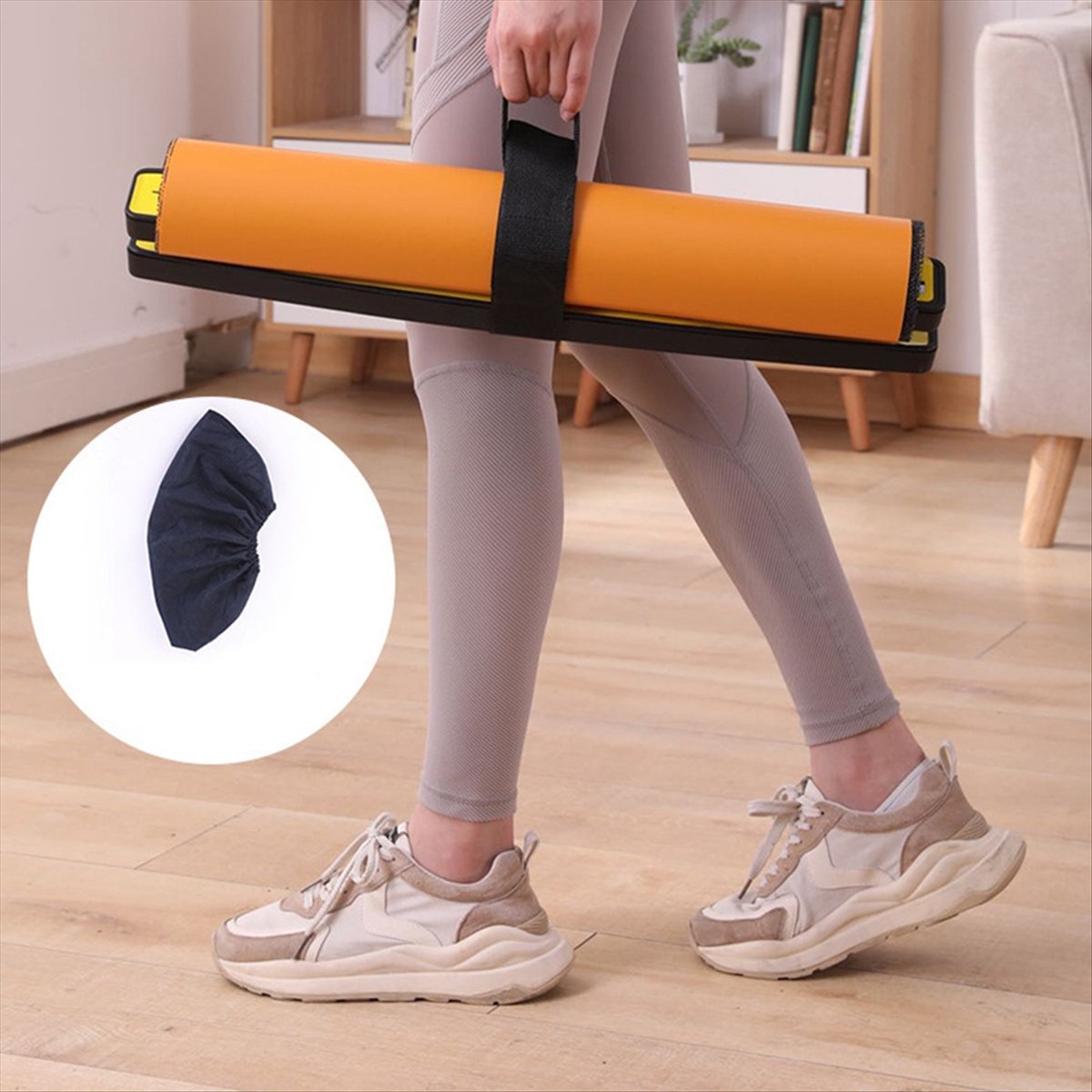 L79A Yoga Sliding Mat Sports F - Yoga Fitness Mat recension och pris