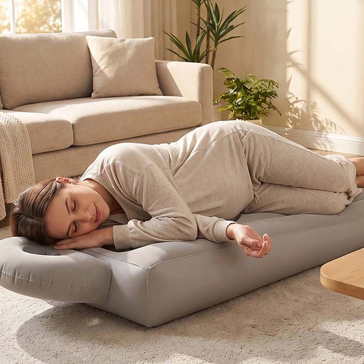 Inflatable Pregnancy Pillow Yo - Yoga Fitness Mat recension och pris