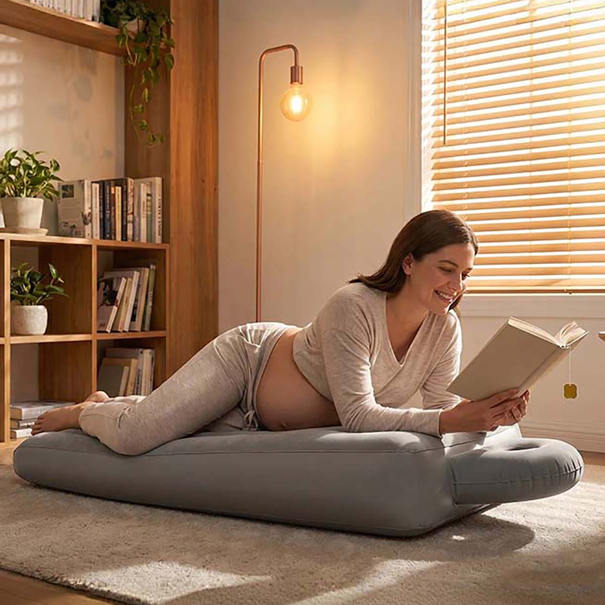 Inflatable Pregnancy Pillow Yo - Yoga Fitness Mat recension och pris