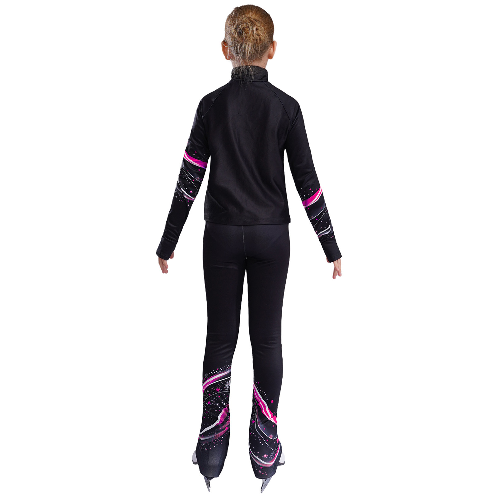 Kids Girls Fleece Figure Skati - Yoga Fitness Model recension och pris
