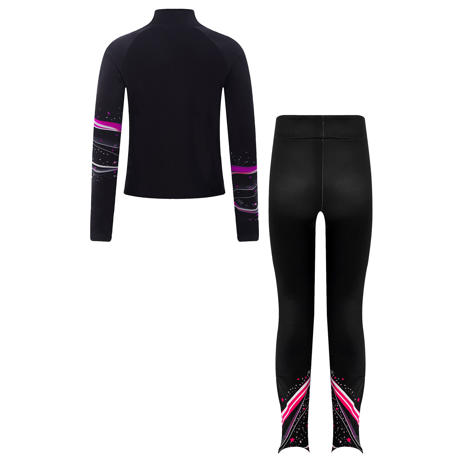 Kids Girls Fleece Figure Skati - Yoga Fitness Model recension och pris