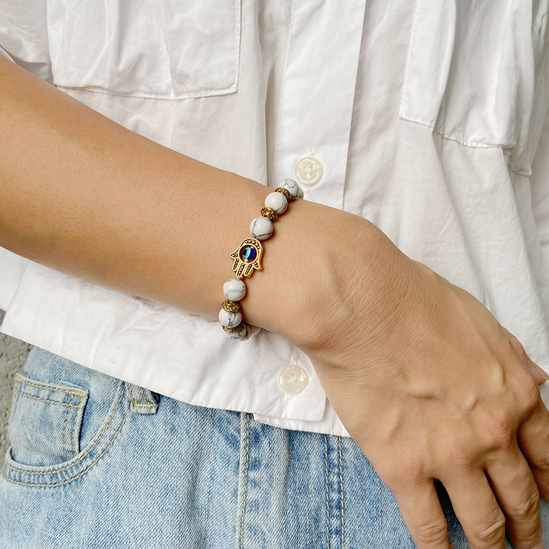 Natural Stone Men Bracelet Fas - Yoga Fitness Tracker recension och pris