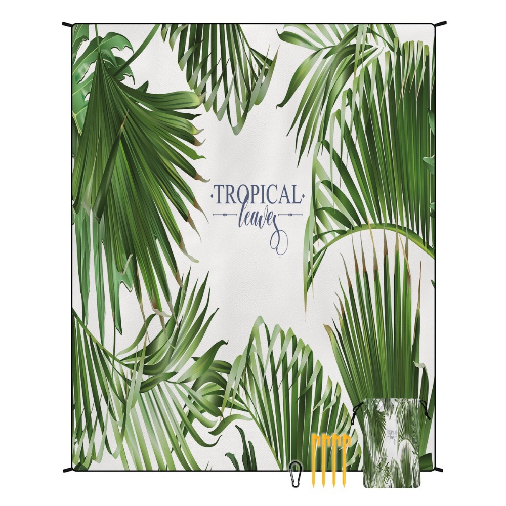 Palm Tree Beach Towel 71x86.6i - Yoga Fitness Mat recension och pris