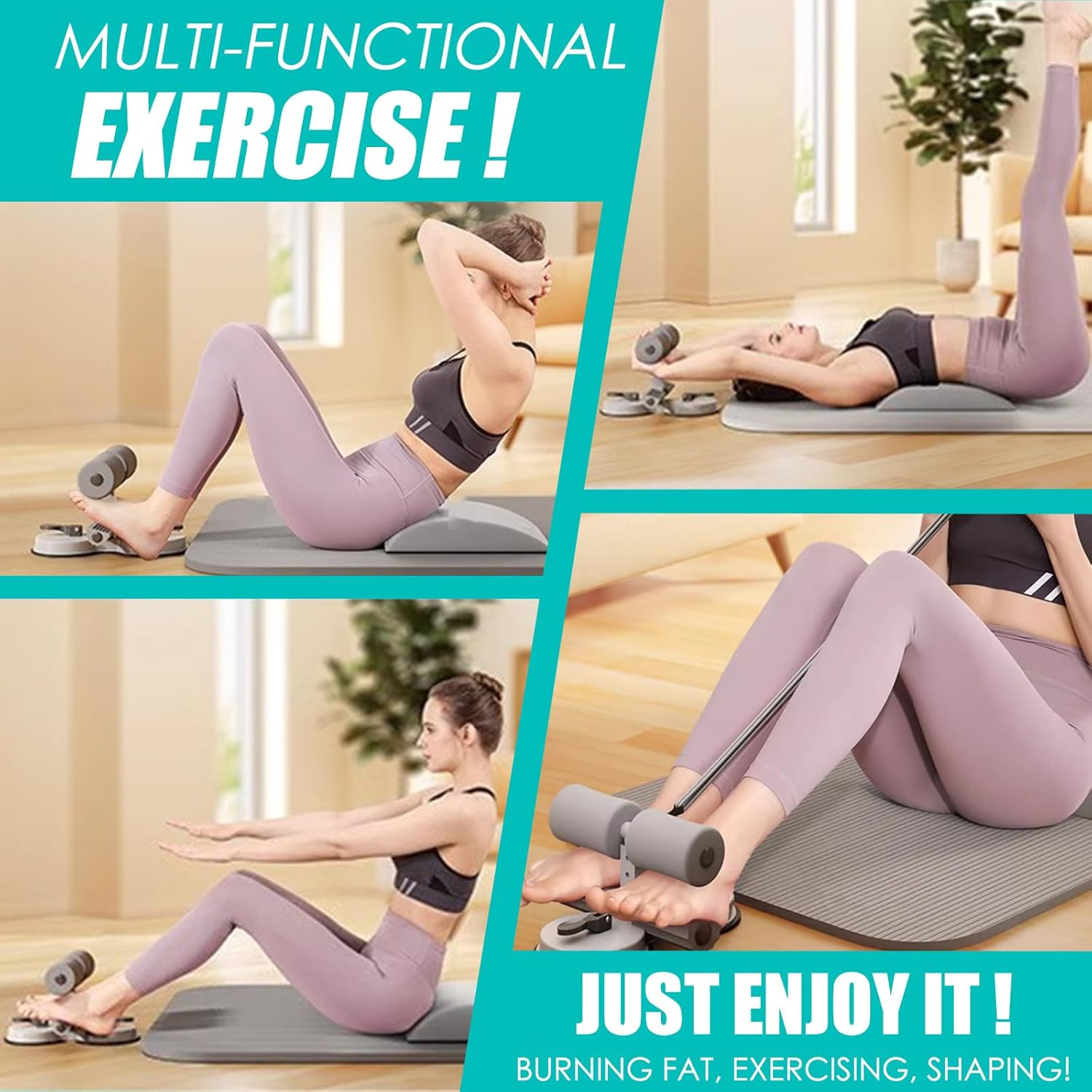 Sit Up Bar Foot Holder,Portabl - Sit Up Bar Floor recension och pris