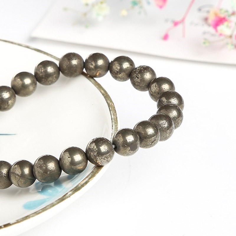 JD Natural Pyrite Beaded Brace - Yoga Fitness Tracker recension och pris