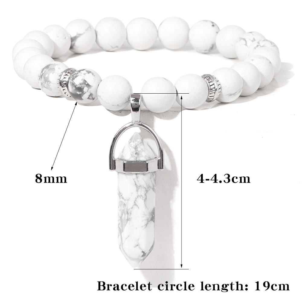 Natural Tiger Eye Stone Bracel - Yoga Fitness Tracker recension och pris